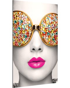 Vector Frame Edge R-03 Rectangle Fabric Poster Display