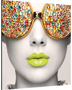 Vector Frame Edge S-03 Square Fabric Poster Display