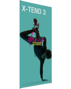 X-TEND 3 Spring Back Banner Stand