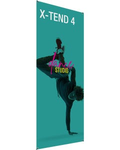 X-TEND 4 Spring Back Banner Stand