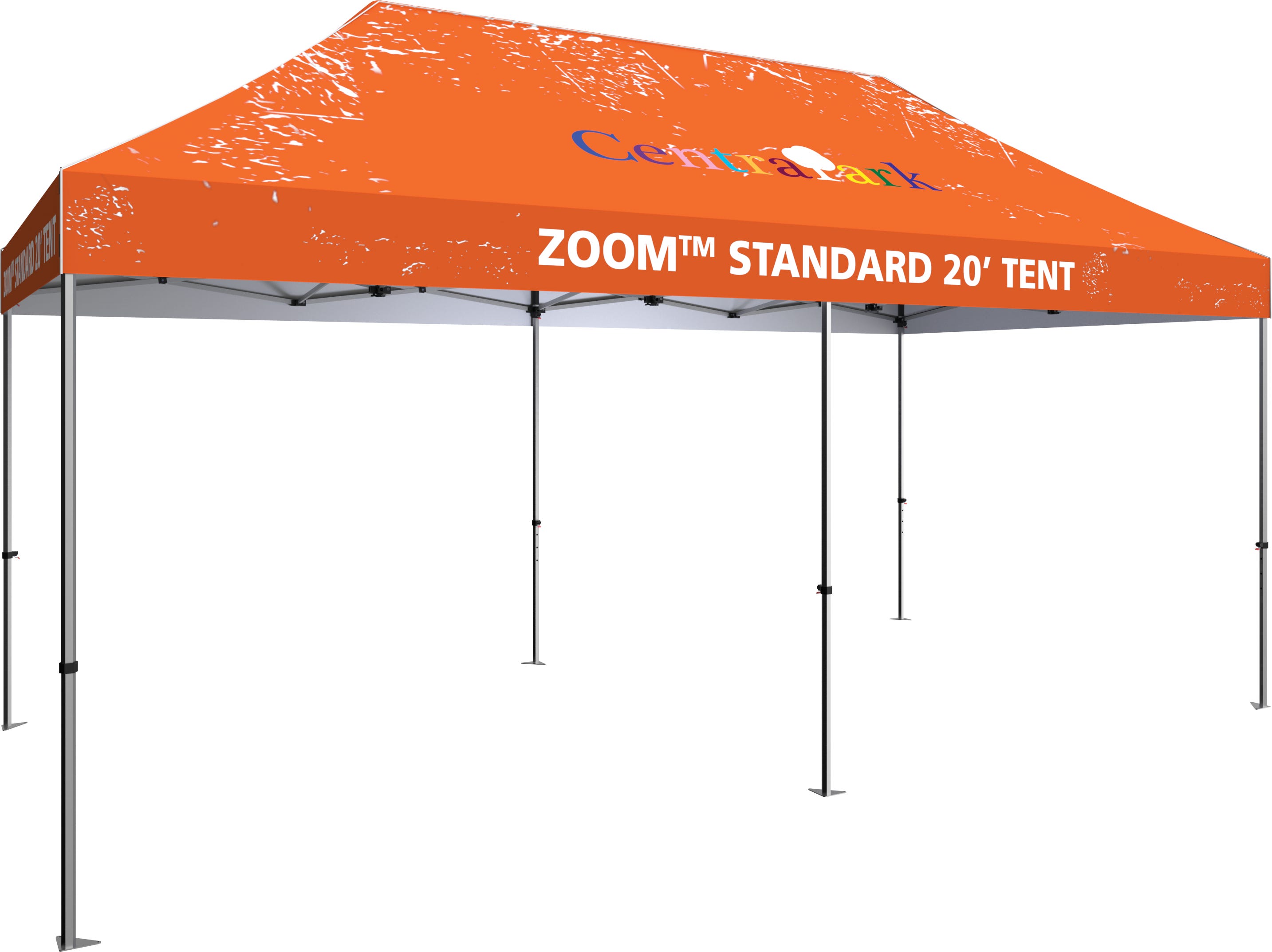 Orange canopy tent sale